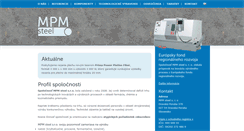 Desktop Screenshot of mpmsteel.sk